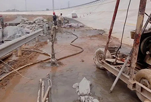 湘潭公路钻孔施工